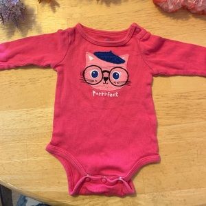 Newborn Purrfect Onesie